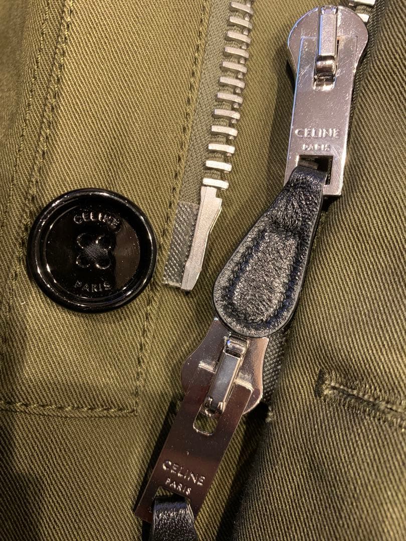 【未使用品！】CELINE／セリーヌ ミリタリーコート