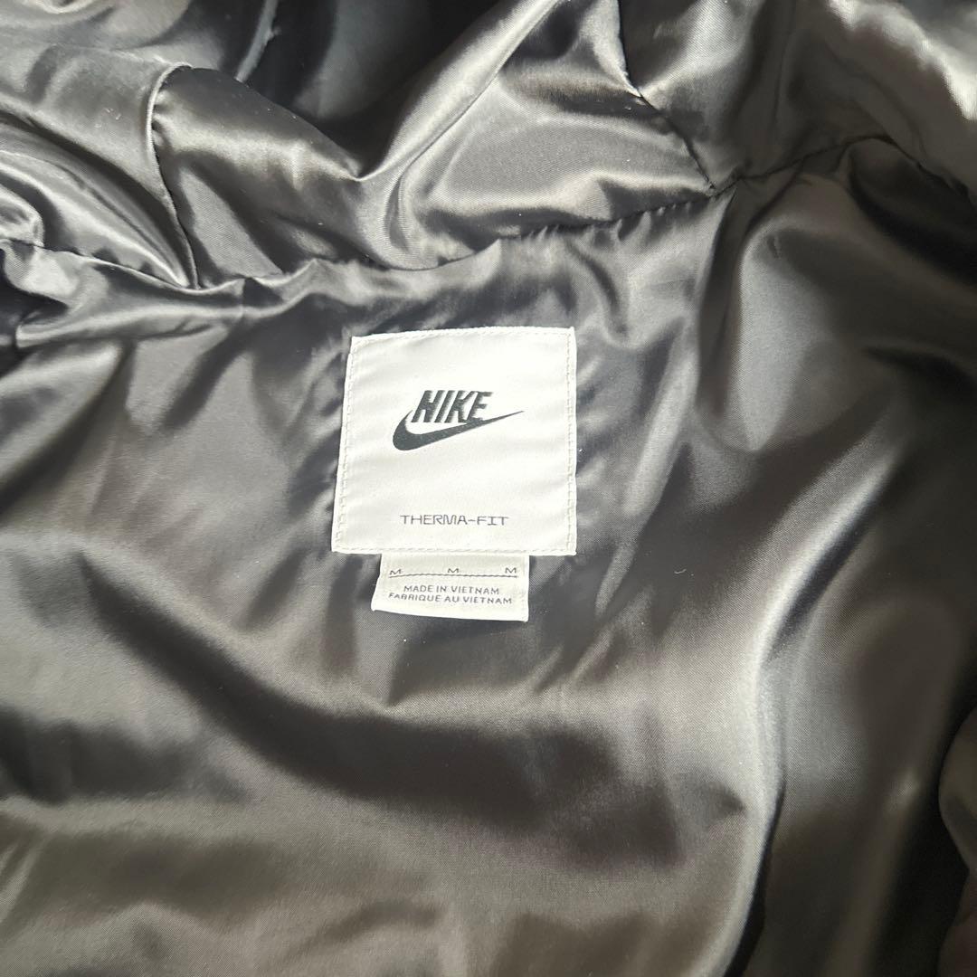 NIKE／中綿コートベンチコートロング中綿／ダウンジャケット／M