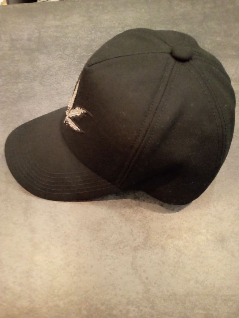 ルシアンペラフィネ　帽子　キャップ　黒　ブラック