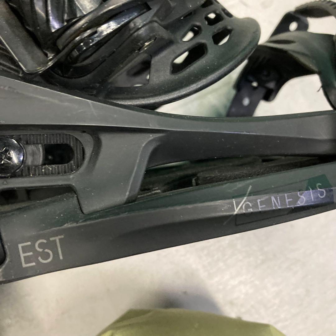 バートン　ジェネシス　ブラック スノーボード ビンディング