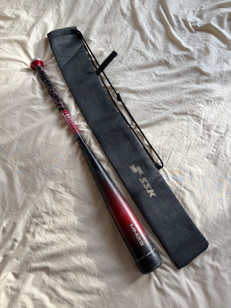 少年野球 MM23 80cm 約700g 製造終了型 ワンシーズン使用 ケース付