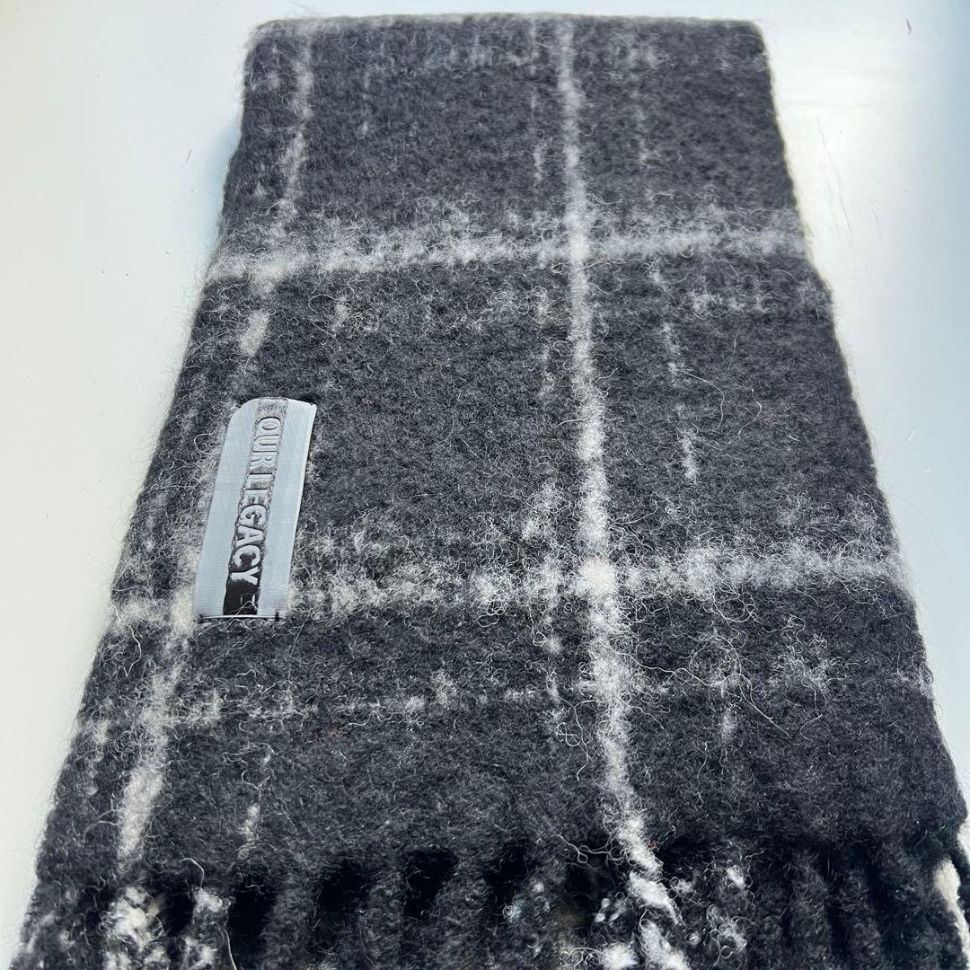 【モーガン 着用】OUR LEGACY 24AW マフラー 極美品