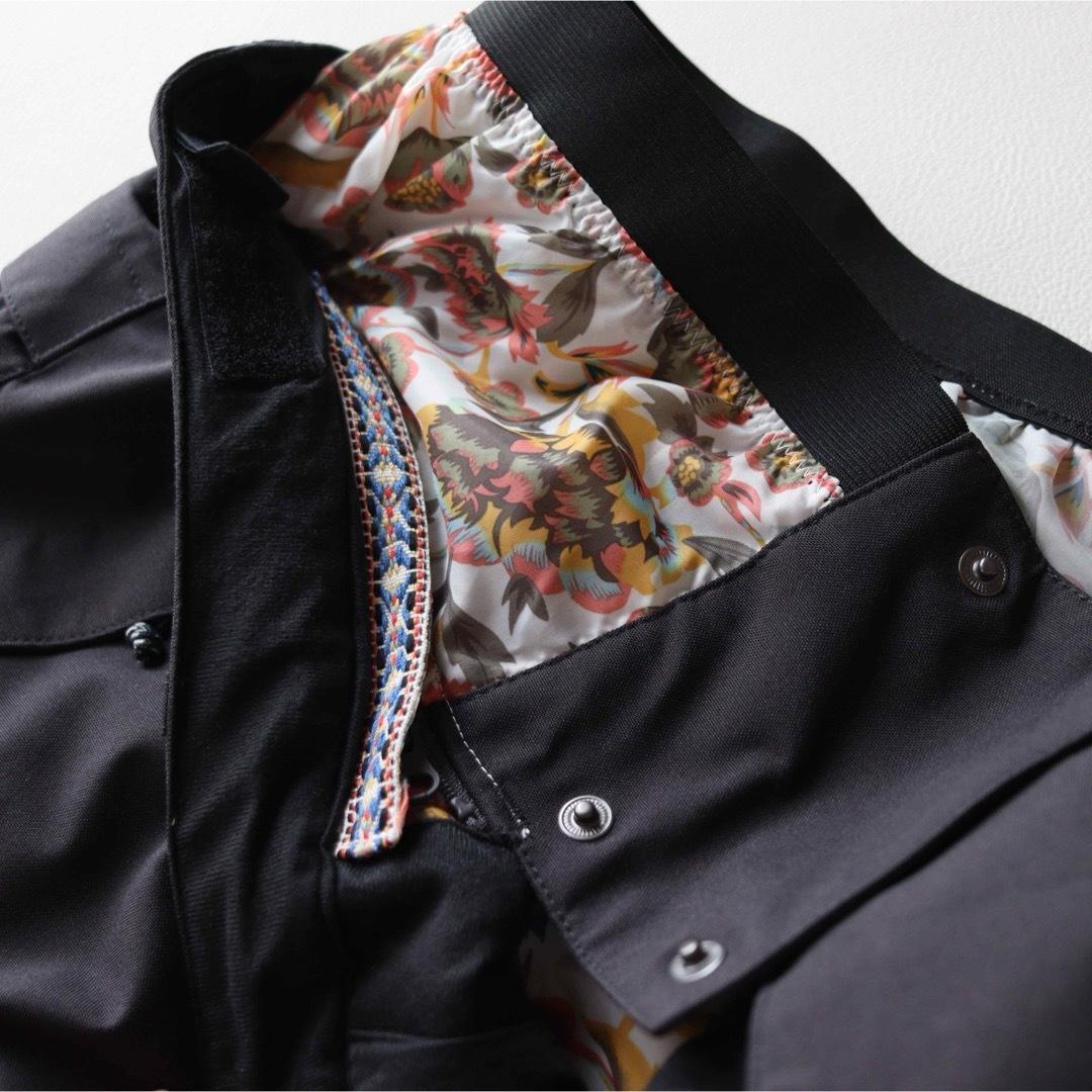 5435【極美品】バートン　パンツ スノボウェア レディース 裏地花柄 中綿入り