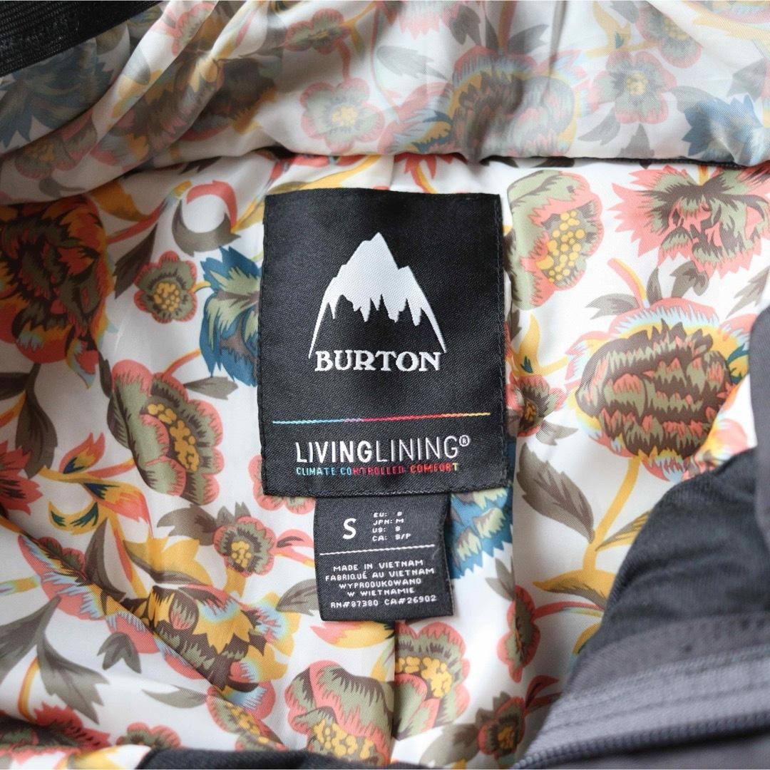 5435【極美品】バートン　パンツ スノボウェア レディース 裏地花柄 中綿入り