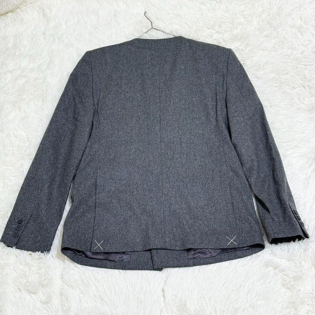 【希少・未使用タグ付き】yoshio kubo ノーカラージャケット　Mサイズ