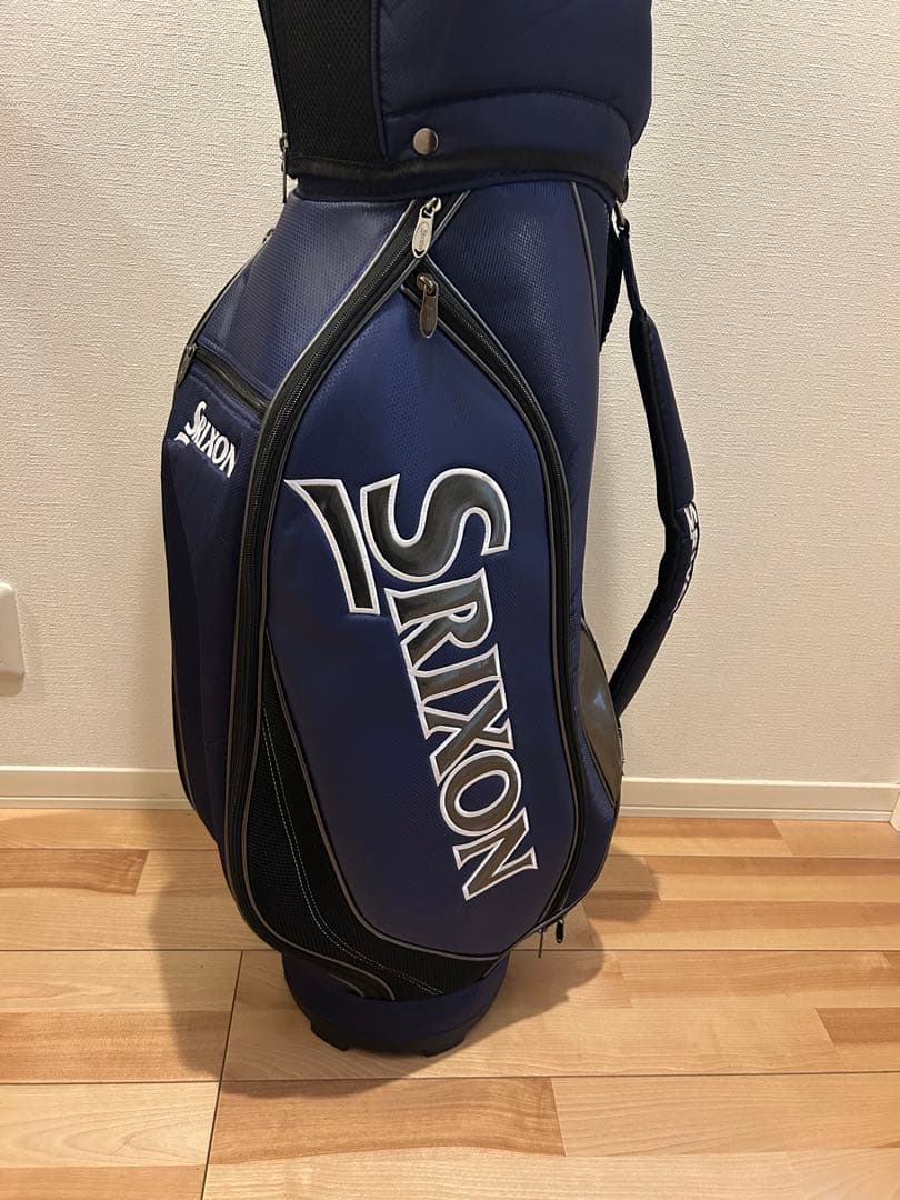 Srixon ネイビー キャディバッグ - メルカリ