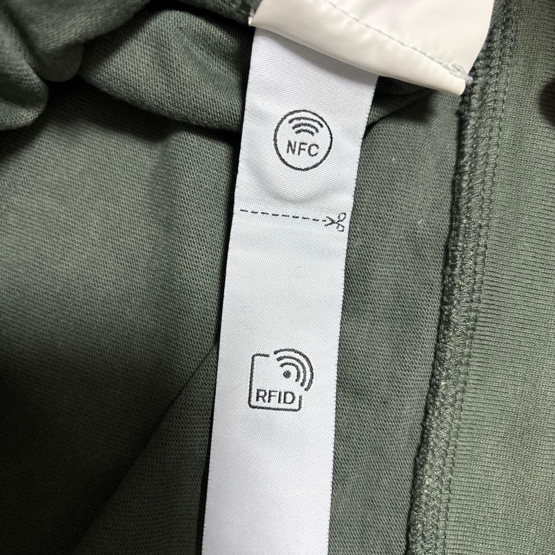 STONE  オリーブグリーン トレーナー