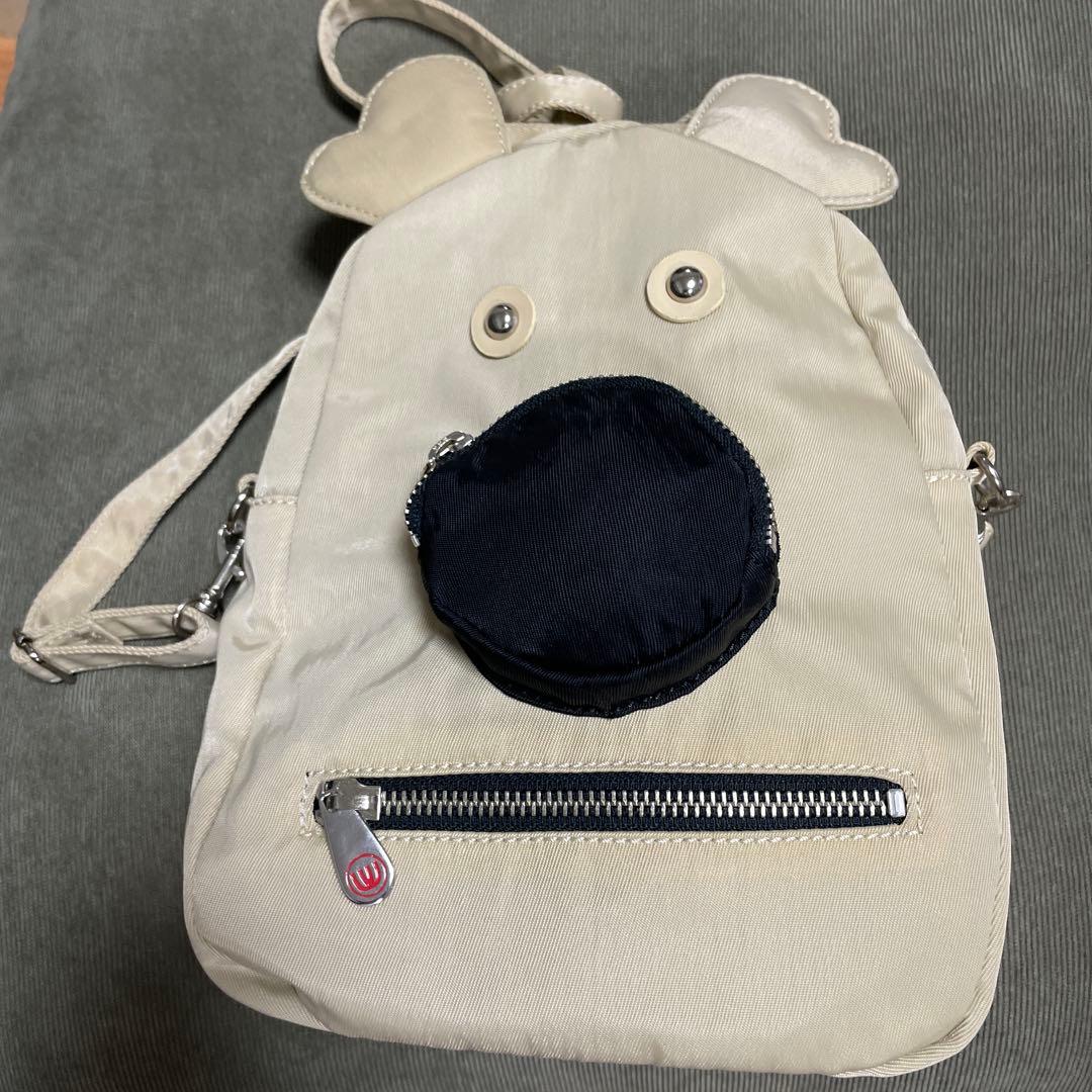 美品！ぬいぐるみ ミエコ ウエサコ M.U SPORTS キャラクター バッグ