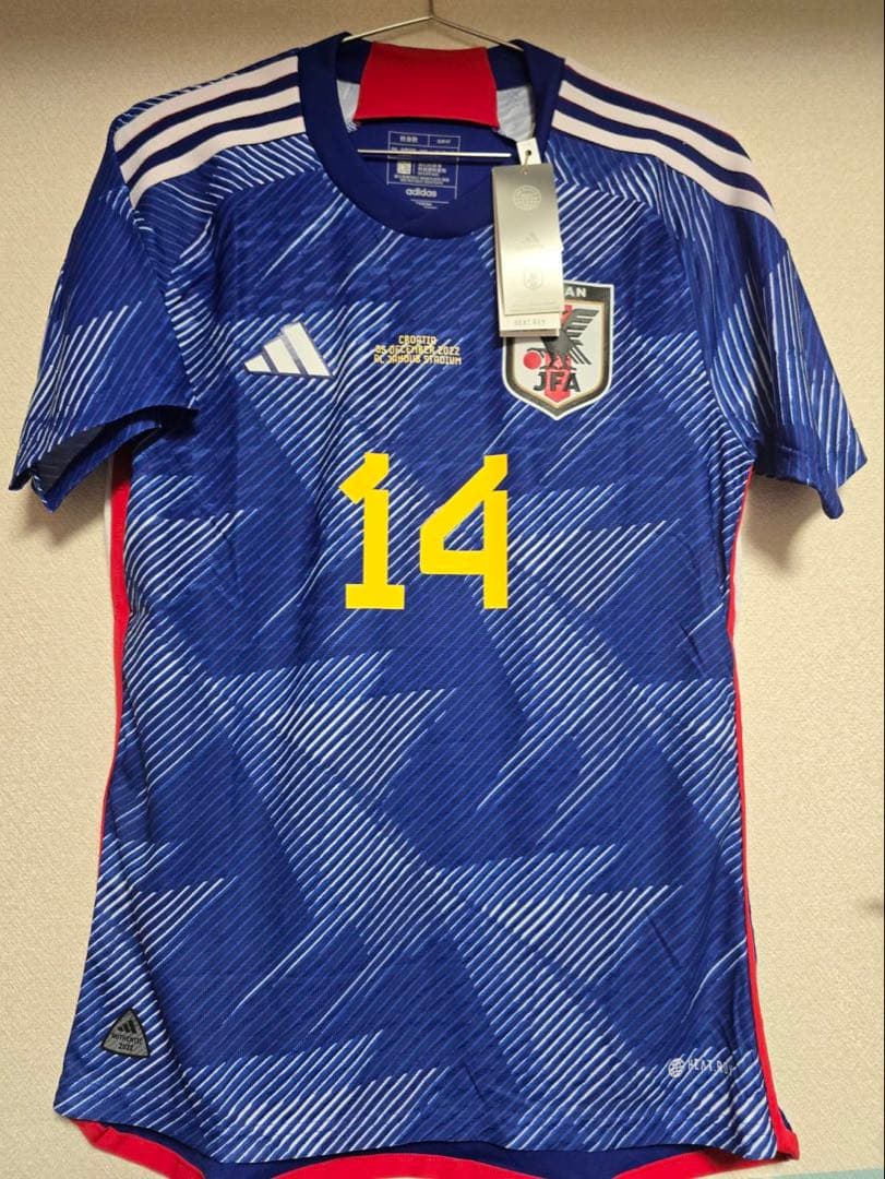 伊藤純也選手　オーセンティックユニフォーム　日本代表　2022カタールW杯仕様
