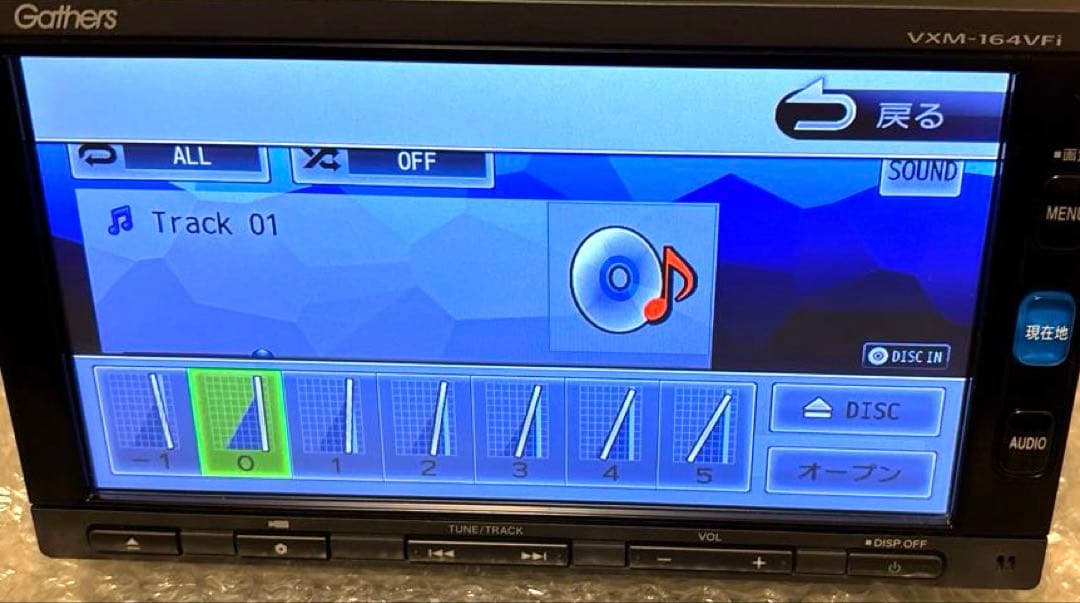 ホンダ純正　カーナビ　ギャザズ　VXM-164VFI　動作確認済み