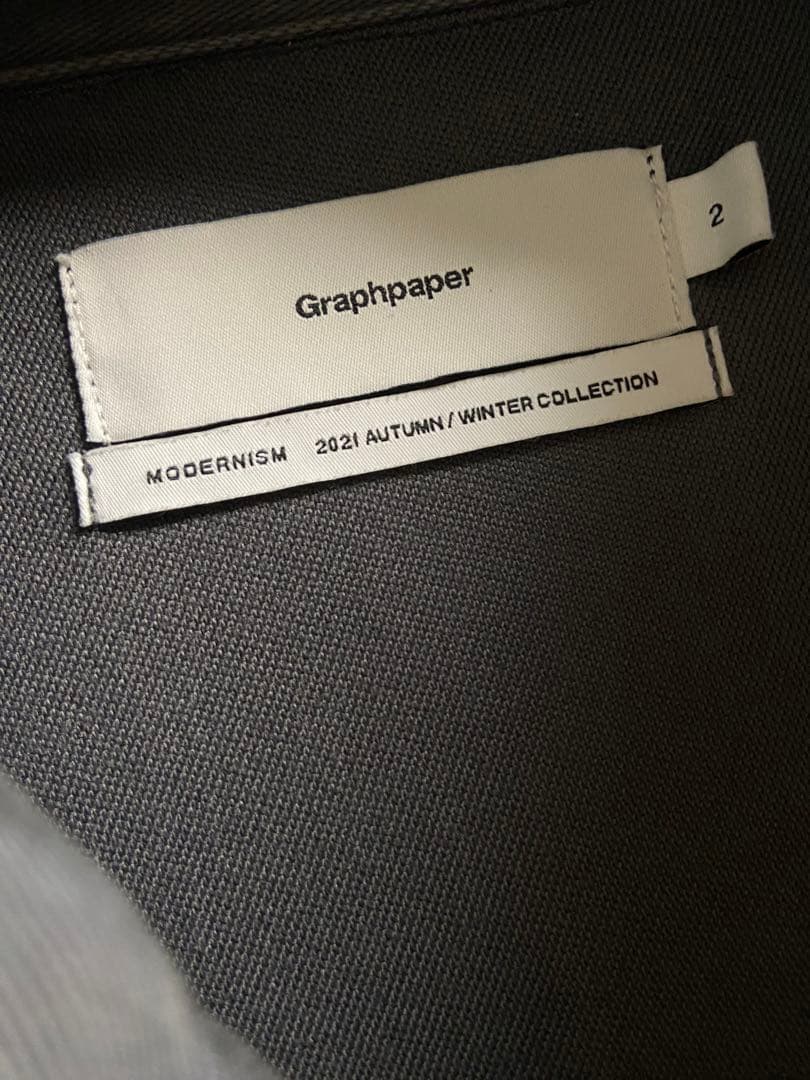 ジャケット・アウター Graphpaper LIGHT MOLESKIN OVERSIZED COAT