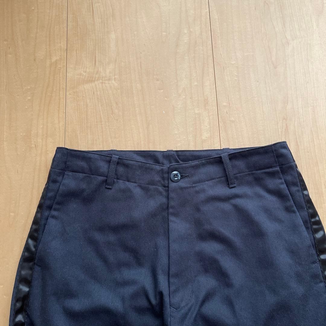 シークエル SEQUEL Type-F ラインチノパンツネイビー