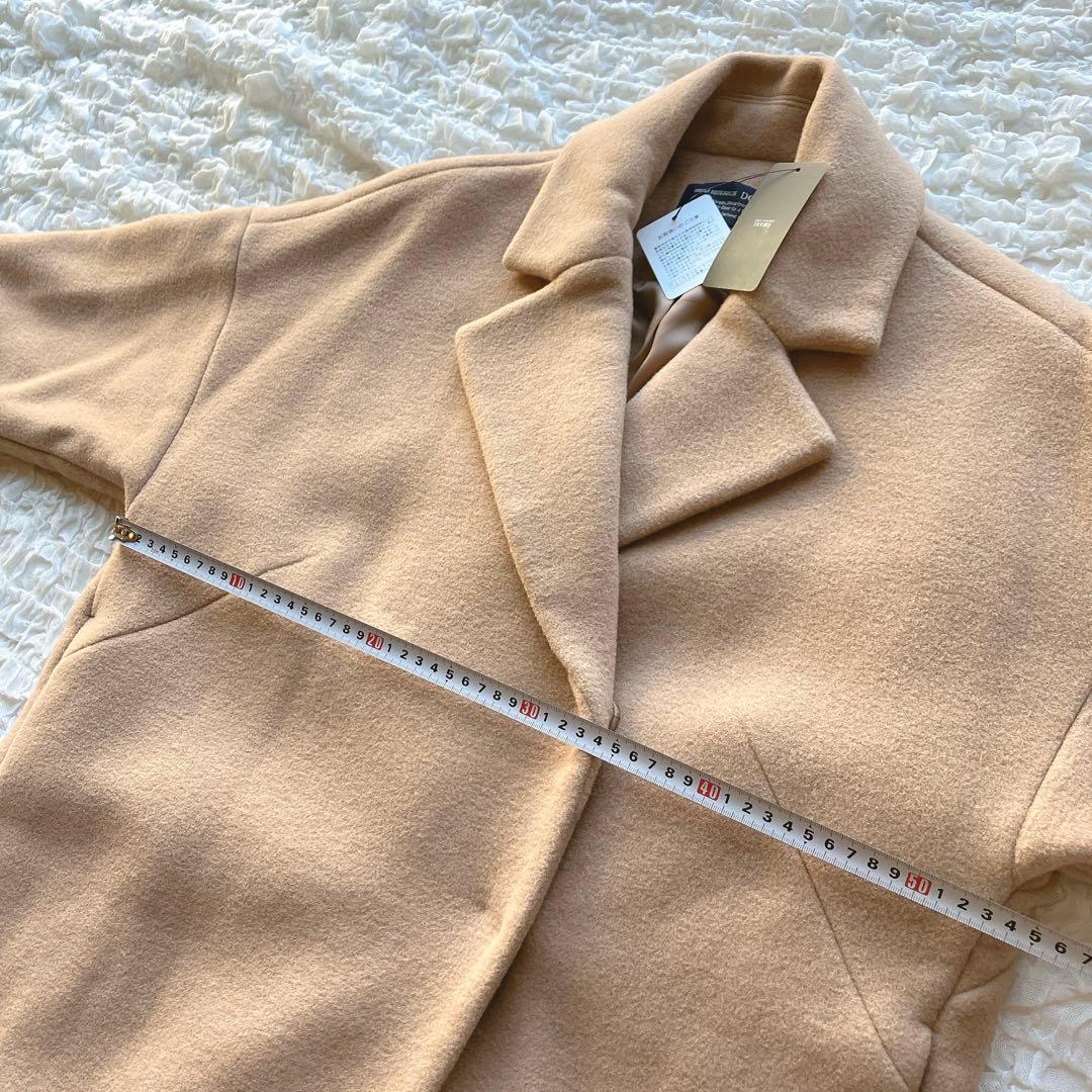 新品　未使用　タグ付　アーバンリサーチドアーズ　ロングコート　ウール　ベージュ系
