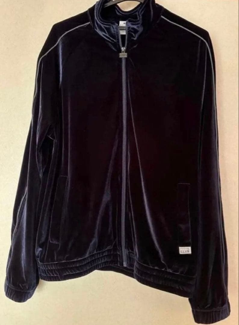 新品(試着のみ) PRO CLUB ベロア　ジャージ L ネイビー