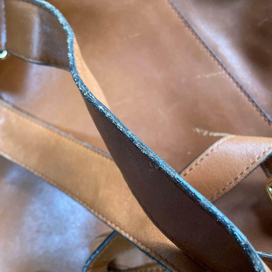 GUCCI オールドバンブーレザーリュック