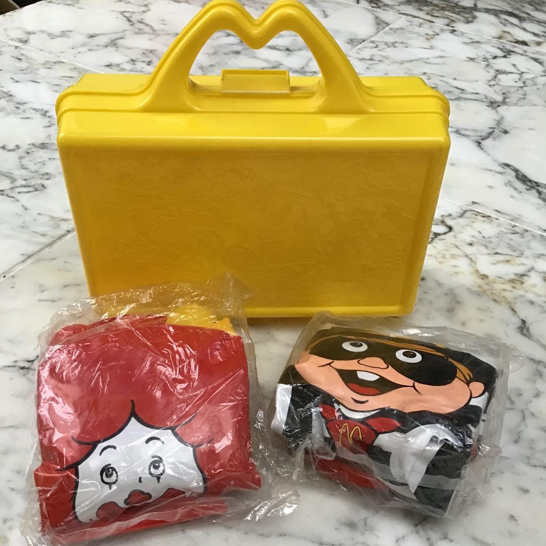 80～90s初期 マクドナルドミールトイ 空気人形 プラスチックケース