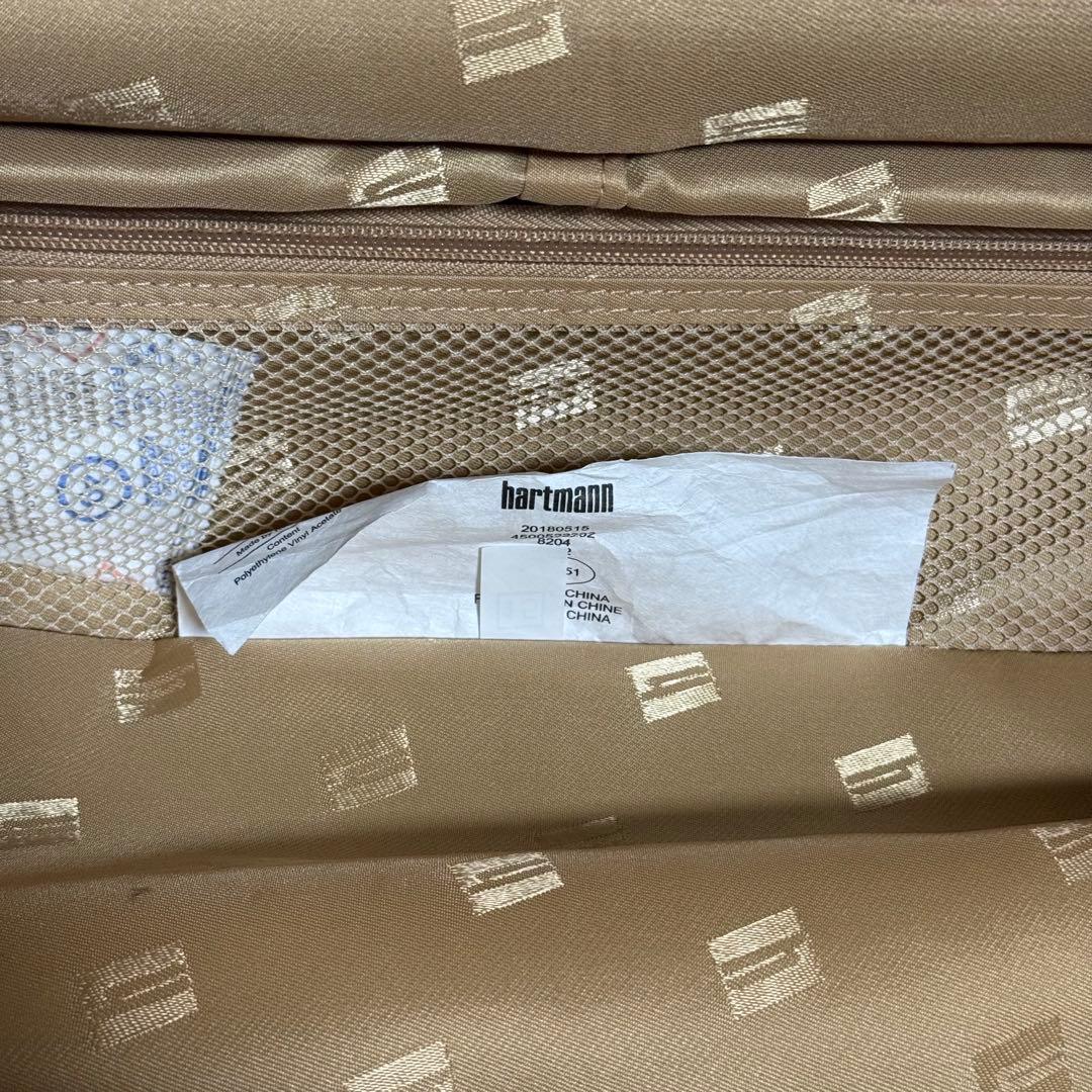 ⭐️極美品⭐️ハートマン スーツケース キャリーバッグ シャンパンゴールド 4輪