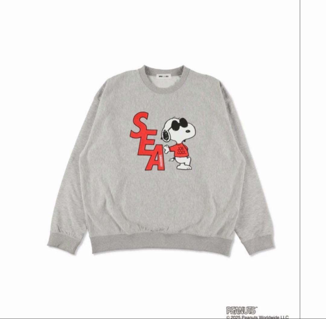 WIND AND SEA snoopy smoothyスウェット　GRAY XL