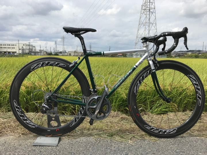 【ドバッツ】有名ビルダー クロモリ ロードバイク 完成品 ドバッツ】有名ビルダー クロモリ ロードバイク 完成品