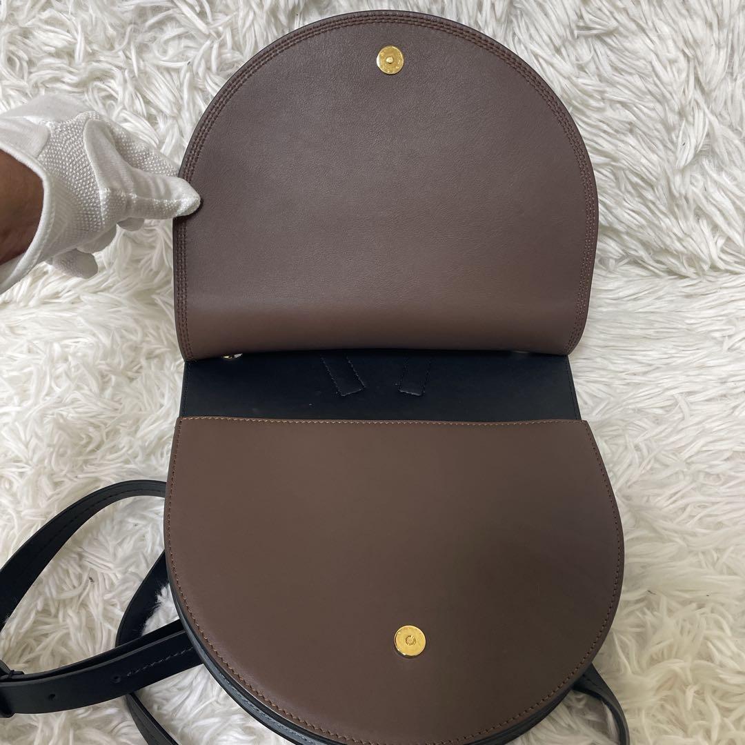 【極美品】マルニ　2WAYバッグ　リュック　レザー　 バイカラー