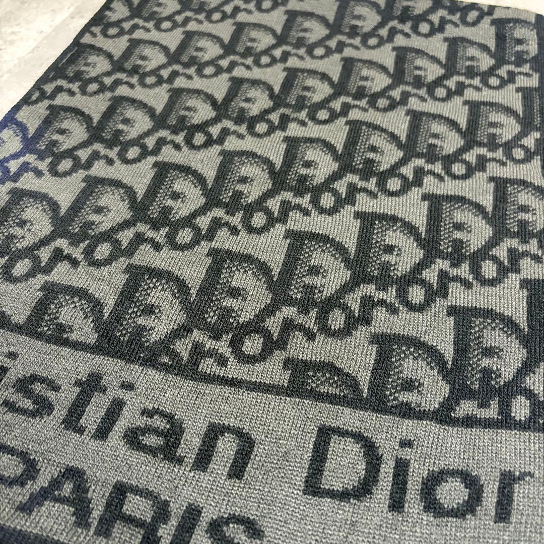 Christian Dior PARIS ディオール　総柄　マフラー　ストール