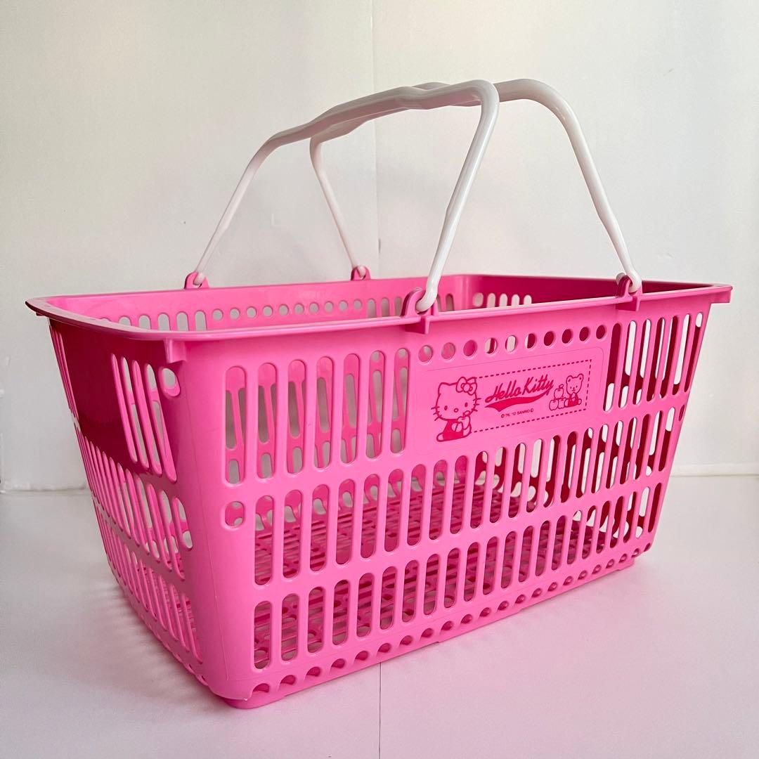 ハローキティ 買い物カゴ 買い物かご ショッピングバッグ 買物かご