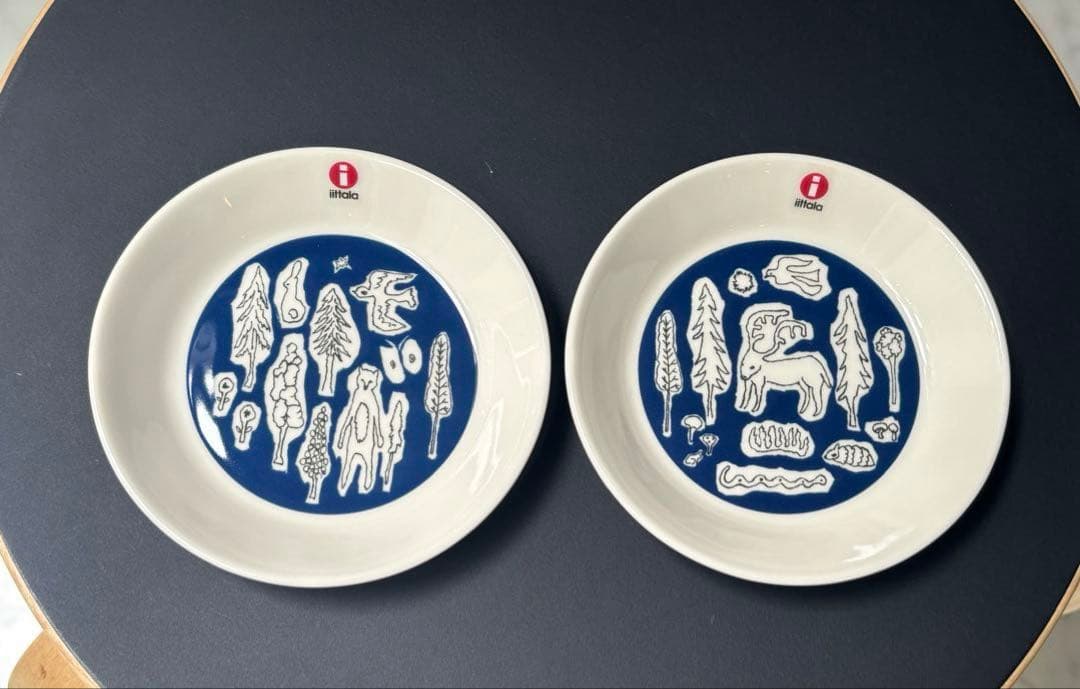 イッタラ ミナペルホネン　フォレストライフ　マグ　プレート2枚　新品未使用