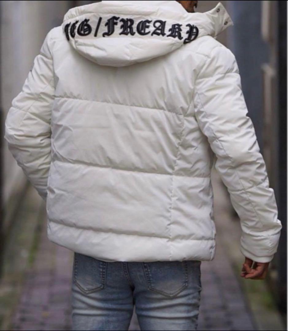 超レア アダムスジャグラー RTEG 白ブルゾン ダウンジャケット 完売品