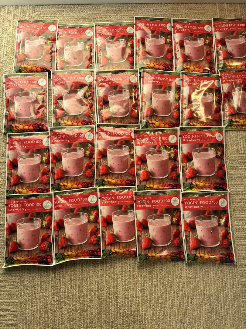 YOGINI FOOD 100 ストロベリー 22袋