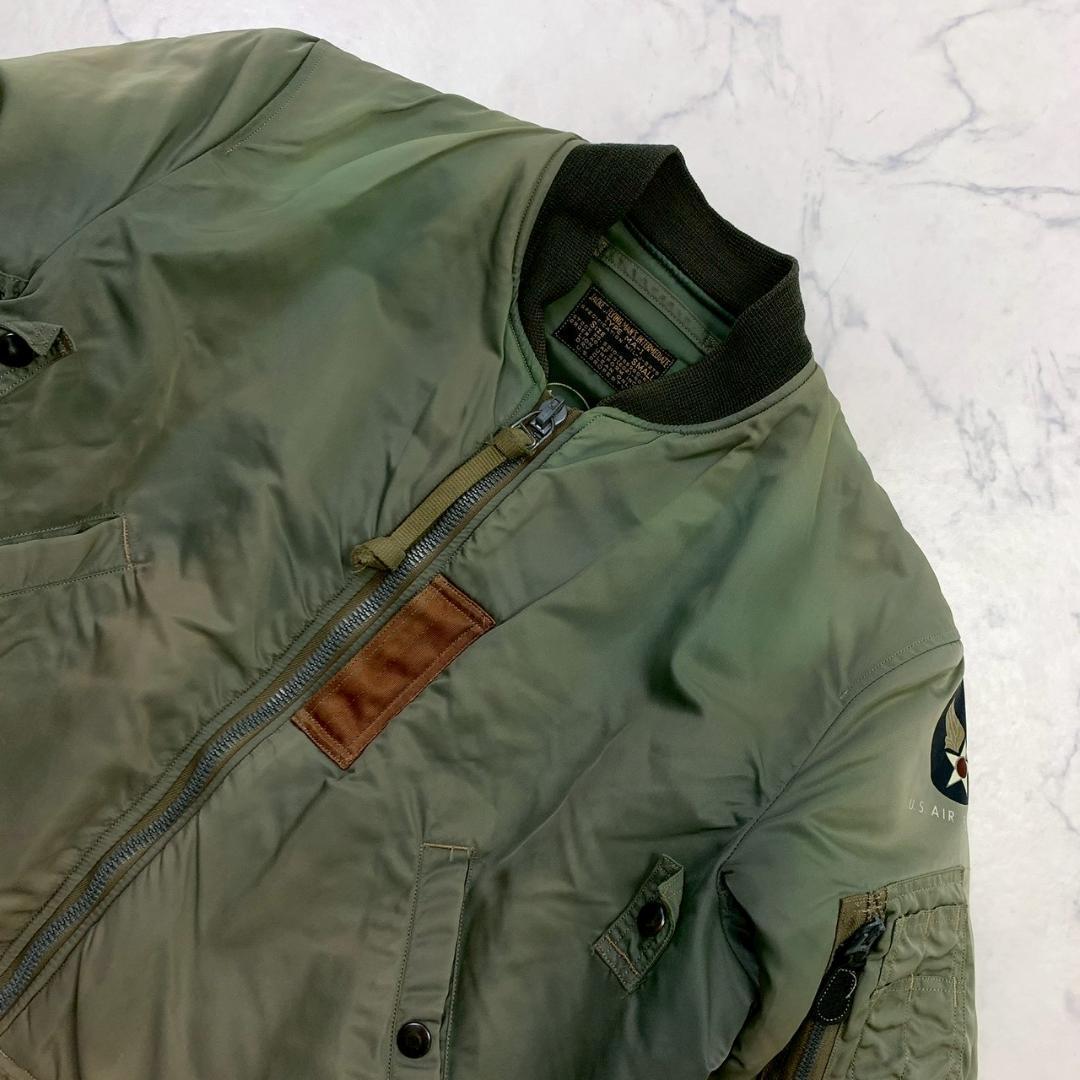 50s 実名復刻★バズリクソンズ MA-1 LION UNIFORM社　D944