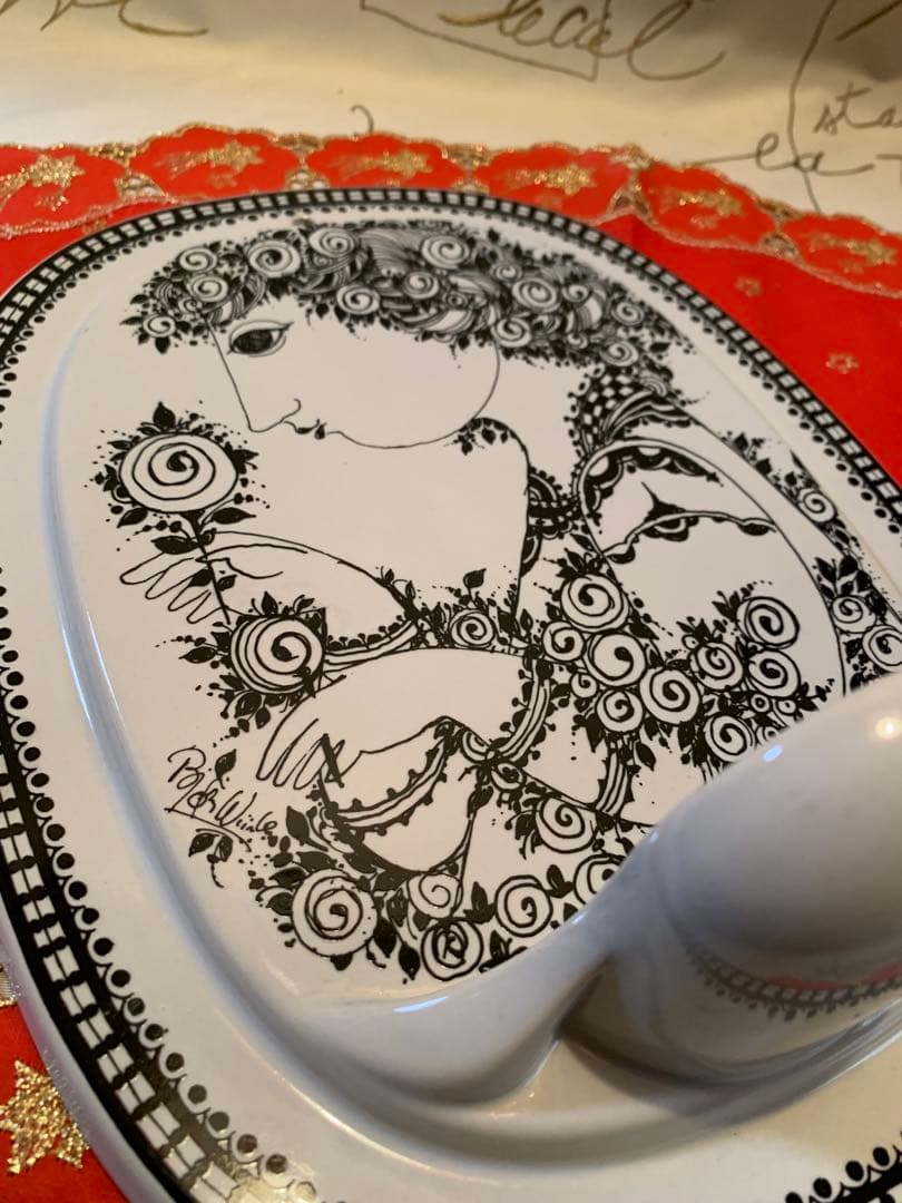 ビヨンヴィンブラッド ビンテージのローゼンタール社のロウソク立て