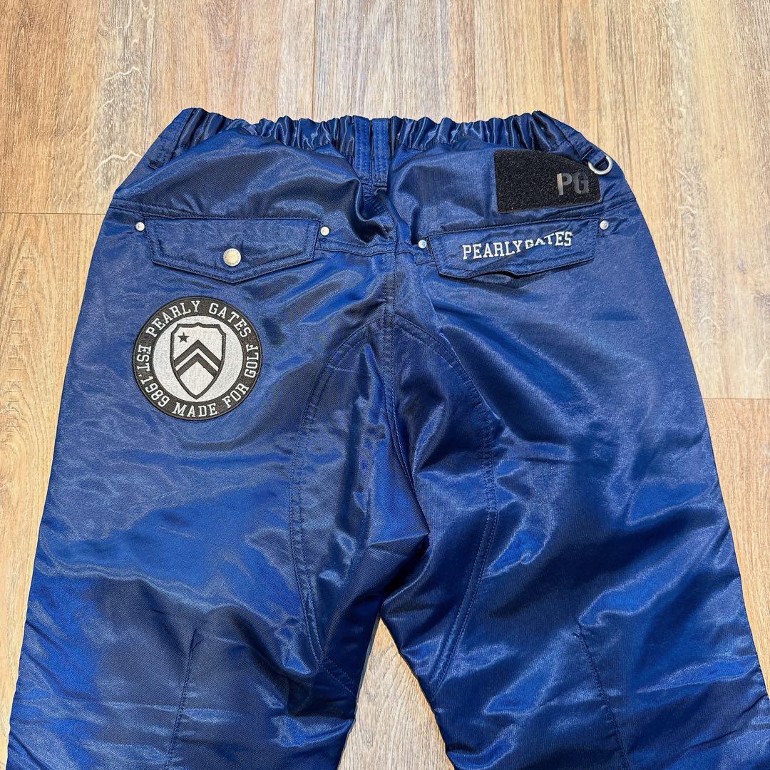 【中古美品】パーリーゲイツ　メンズ　中綿入り暖パン　サイズ6