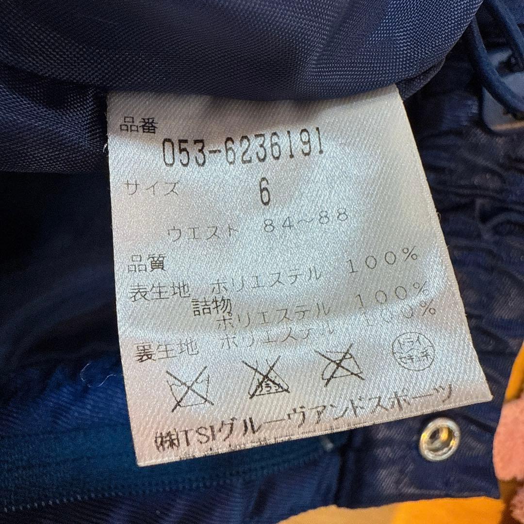 【中古美品】パーリーゲイツ　メンズ　中綿入り暖パン　サイズ6