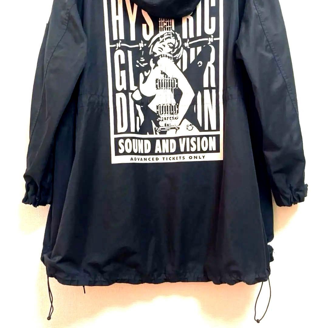 【美品】 ヒステリックグラマー モッズコートミリタリージャケットメンズレディース