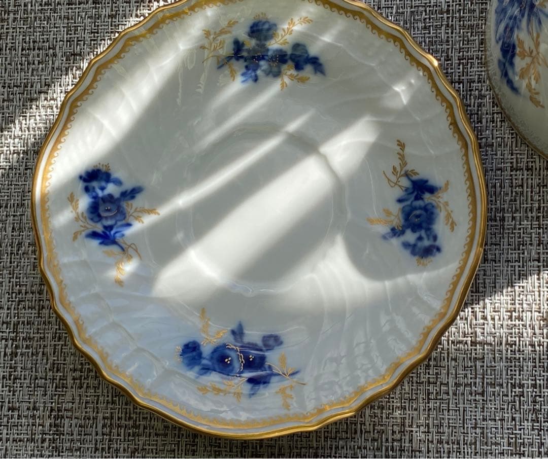 リチャードジノリ サンタマルゲリータ 金彩 カップ＆ソーサー 2客