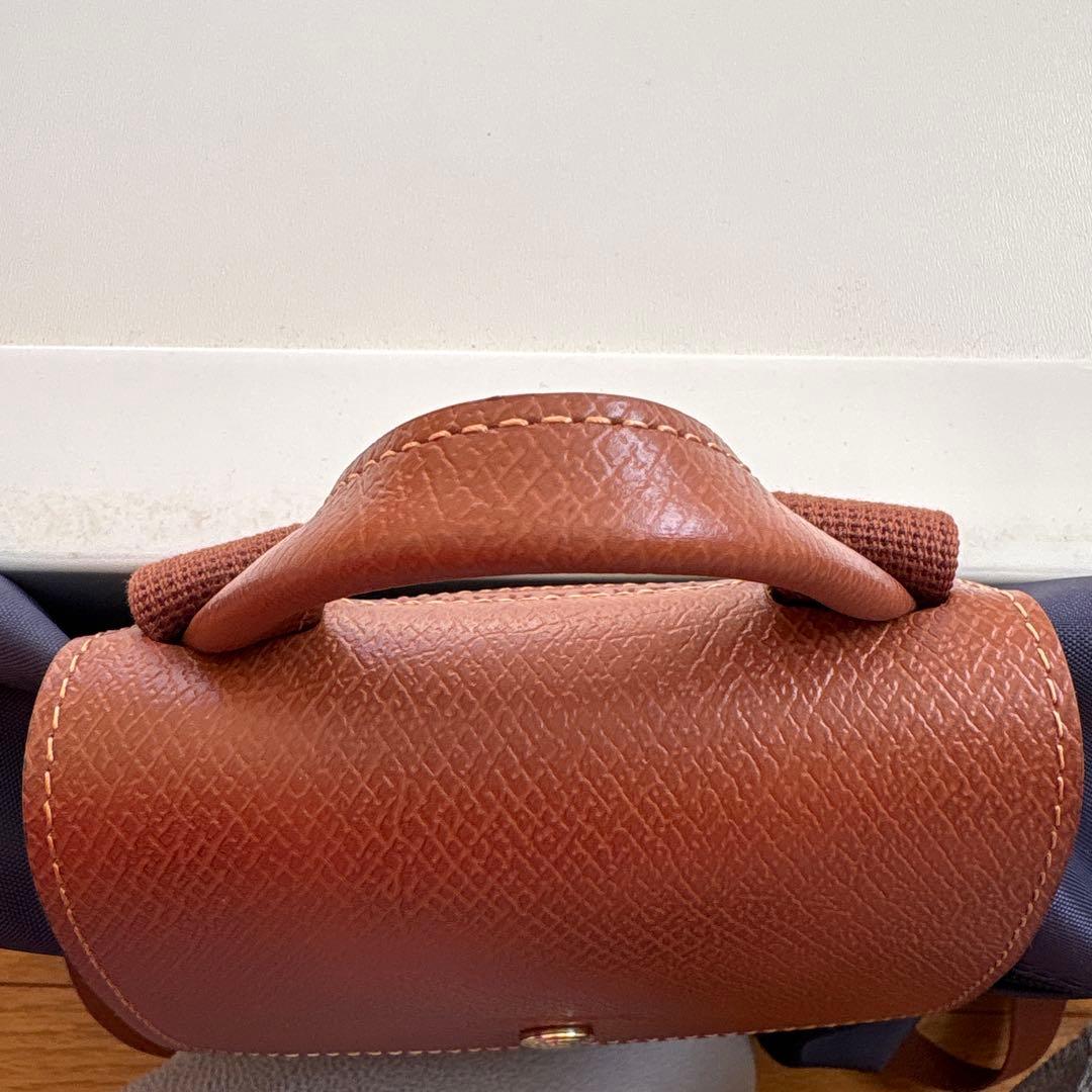 Longchamp ロンシャン ル プリアージュ バックパック ネイビー