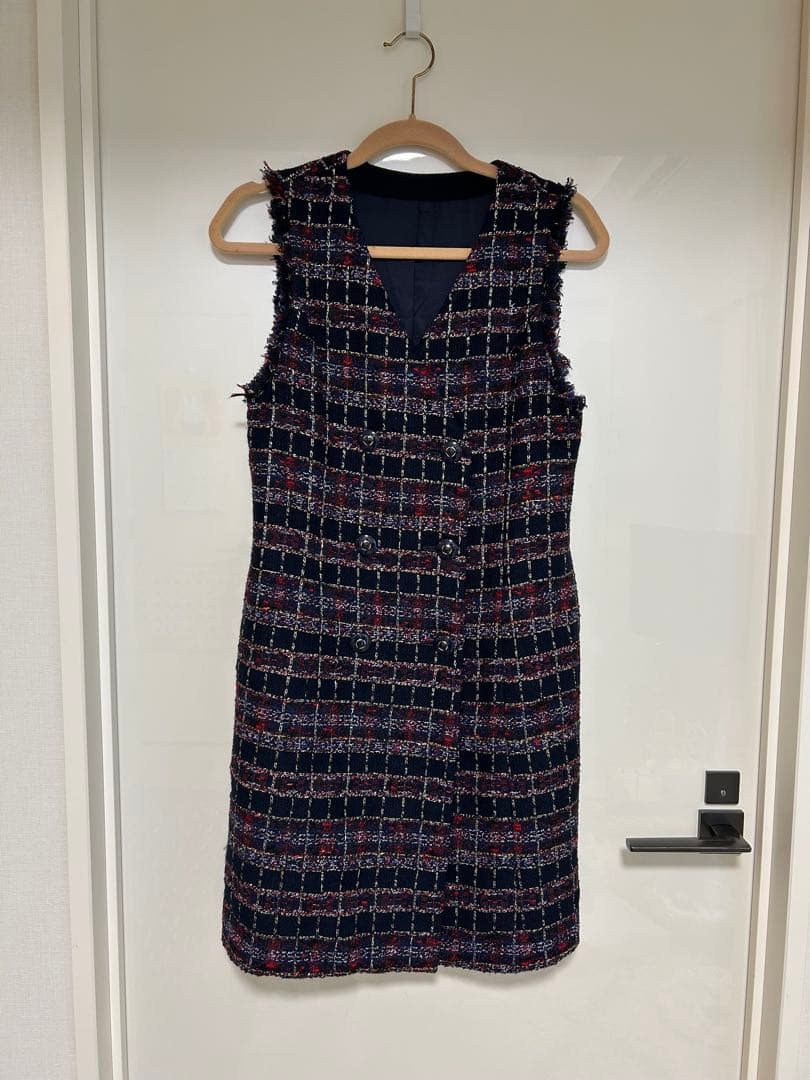 アルアバイル ルルウィルビー MALHIA KENTチェックツイードワンピース