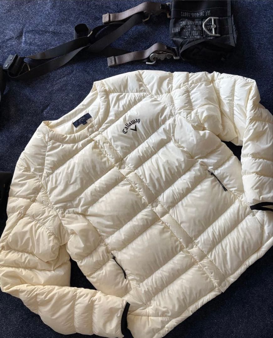 【新春SALE】Callaway ホワイト ダウンジャケット