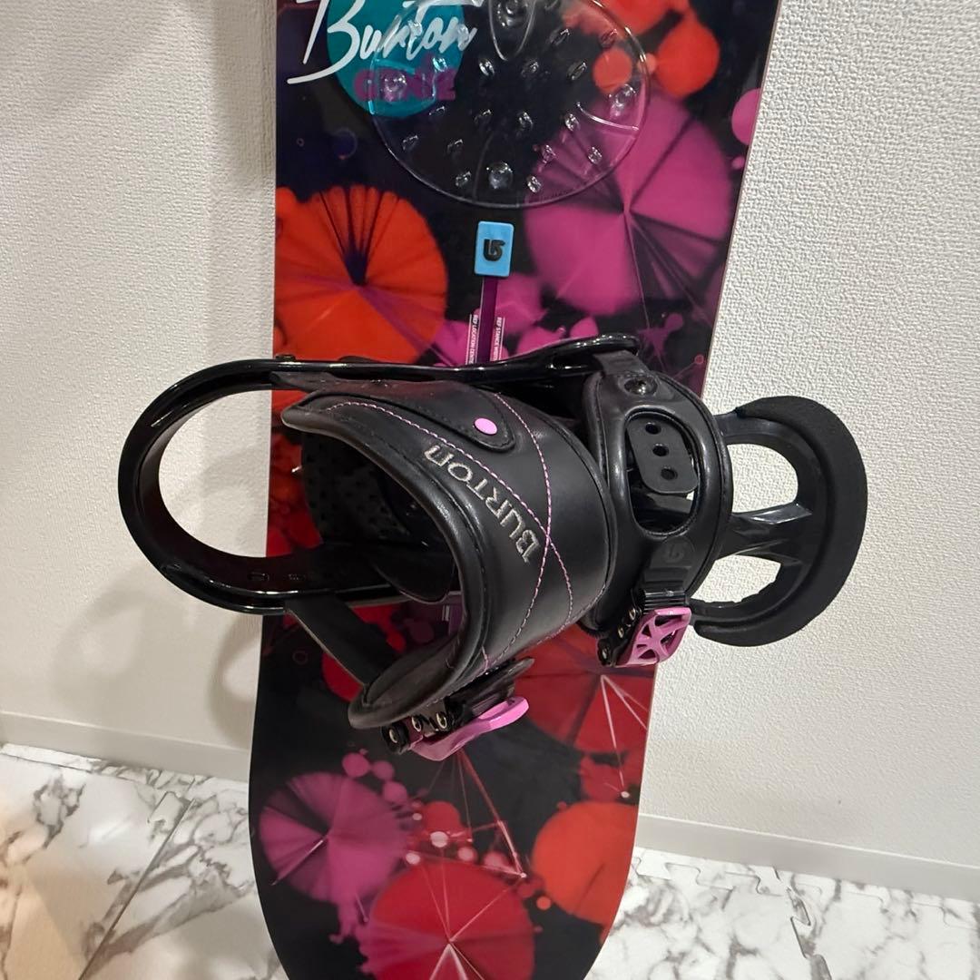 BURTON スノーボード 2点セット GENIE フラットトップ フリーラン