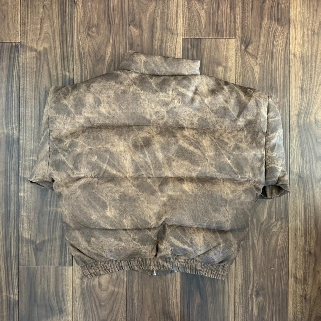 yoruclub ブラウンダウンジャケット Mサイズ