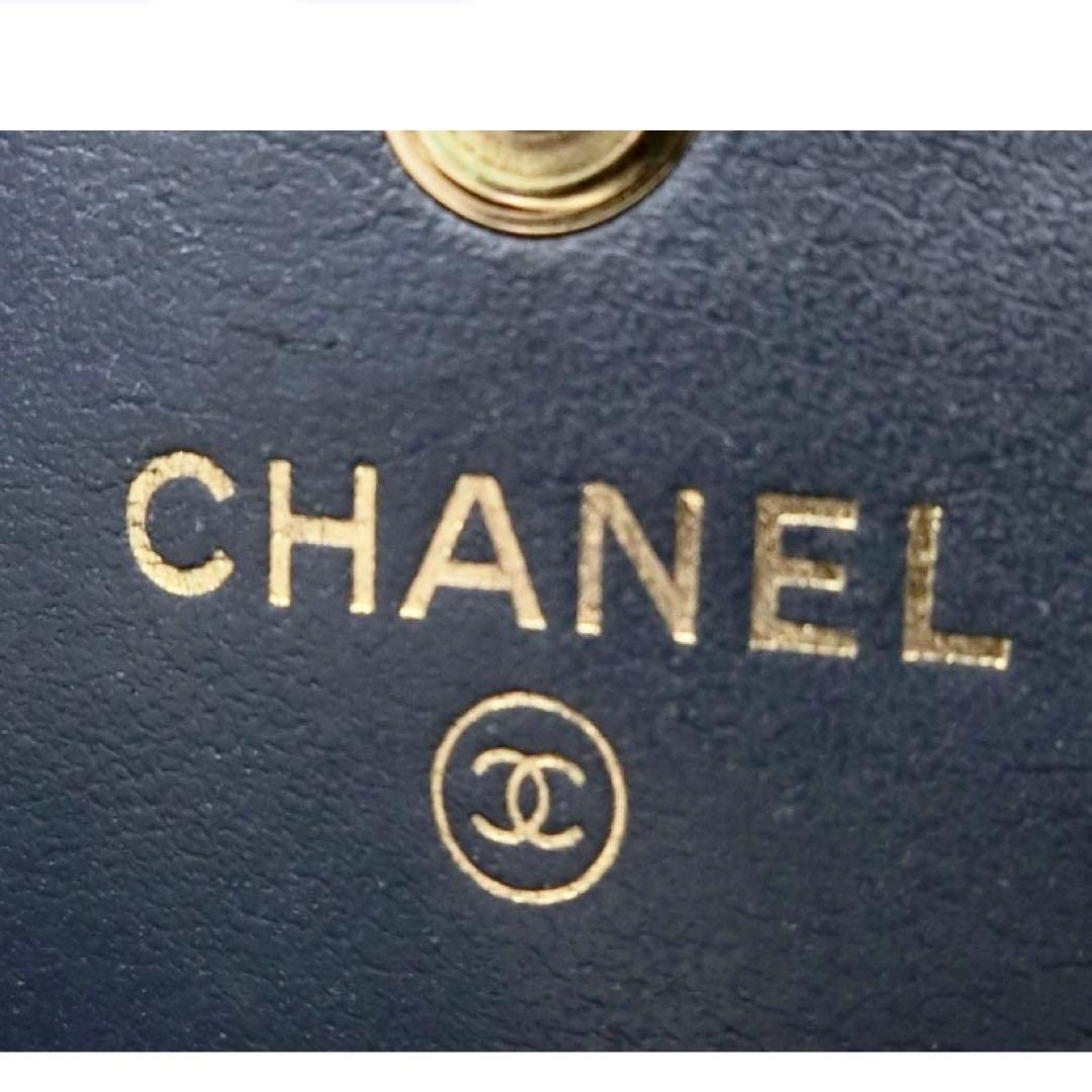 極美品✨CHANEL キャビアスキン CCフィリグリー 長財布 ココマーク