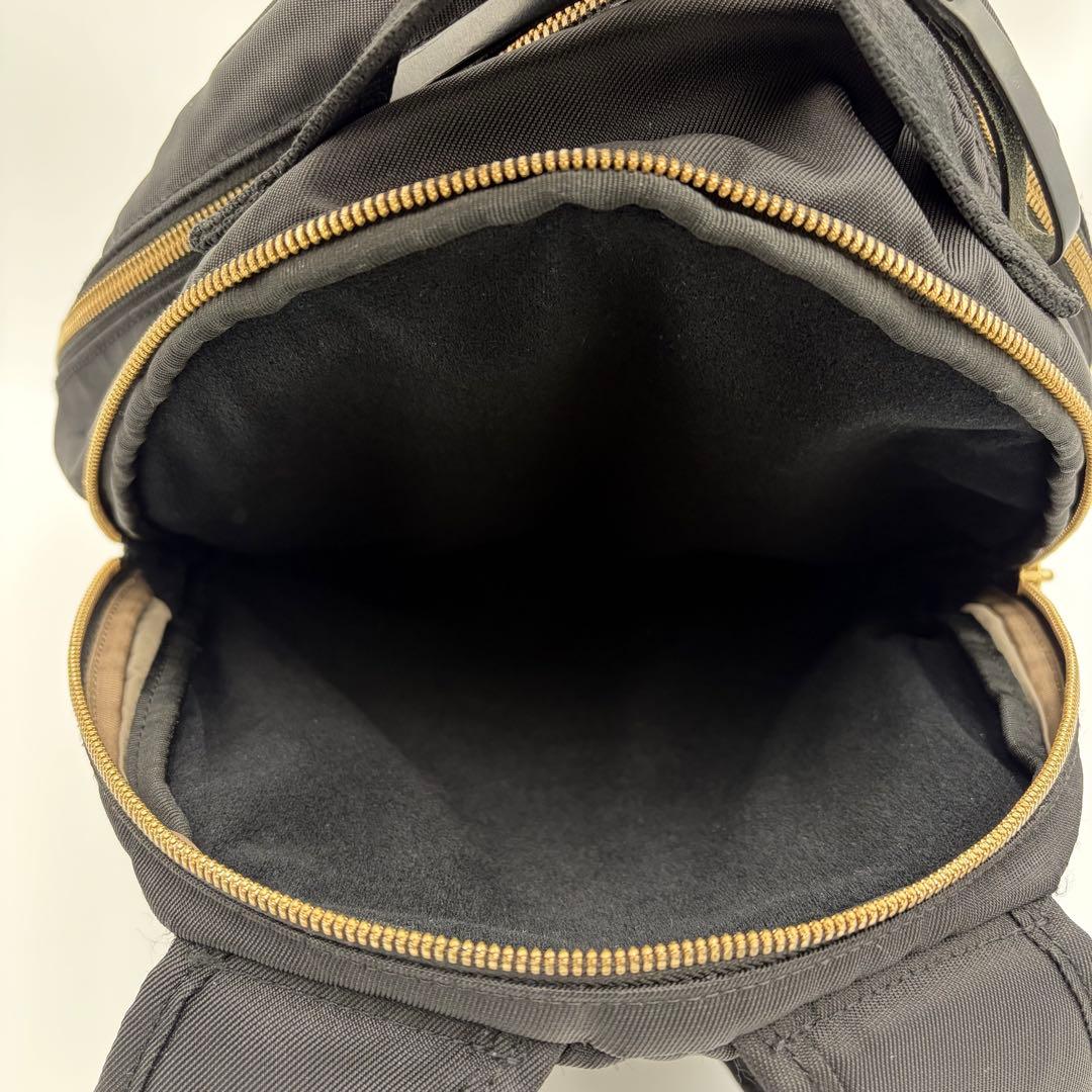 ポーター ガール シア リュック デイパック 黒 ナイロン 2層 多機能 大容量