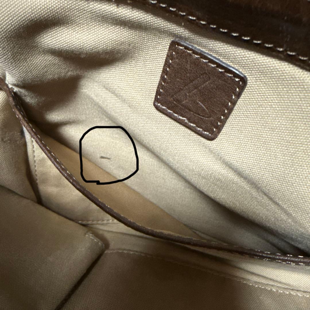 土屋鞄 メッセンジャーバッグ ショルダー ブラウン系