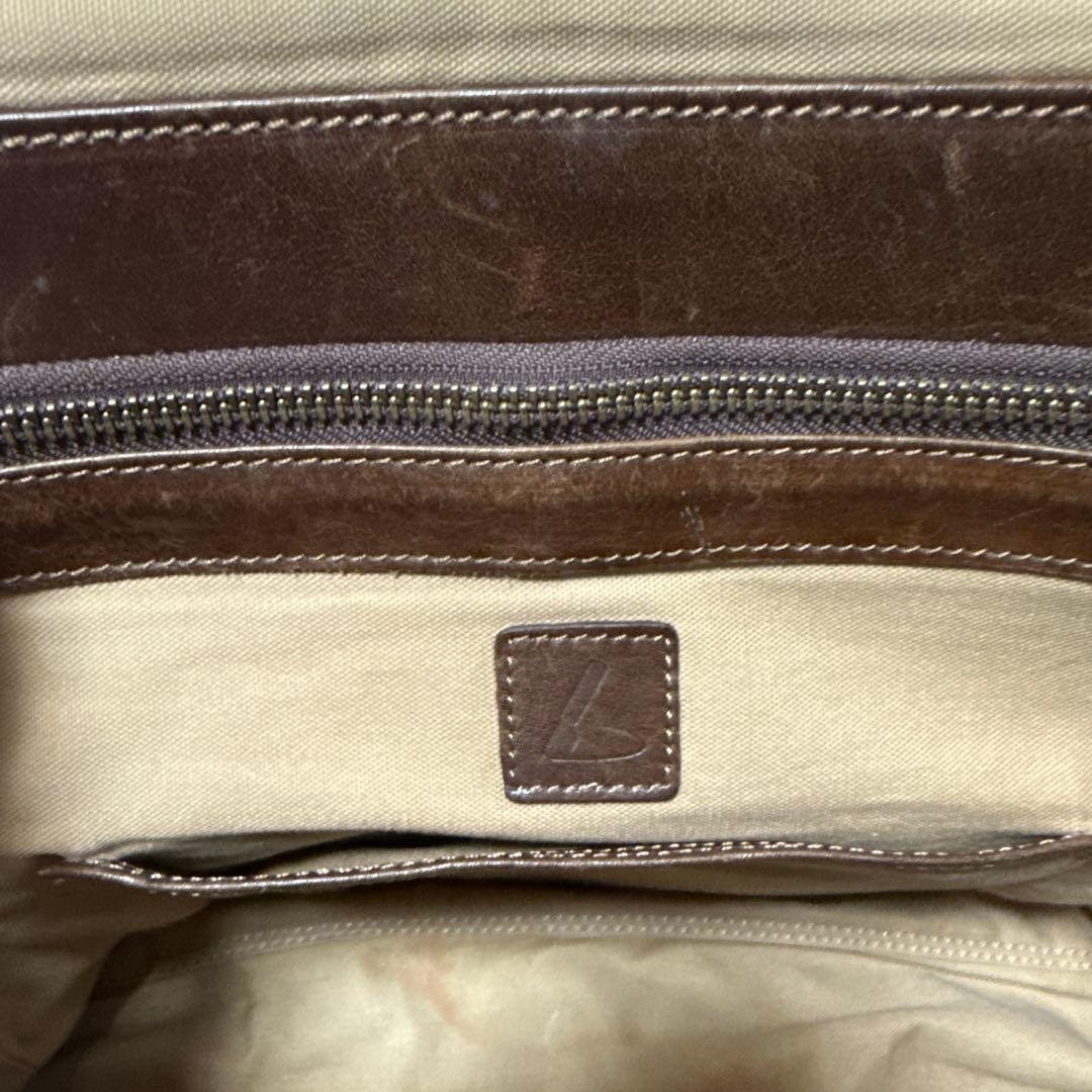 土屋鞄 メッセンジャーバッグ ショルダー ブラウン系