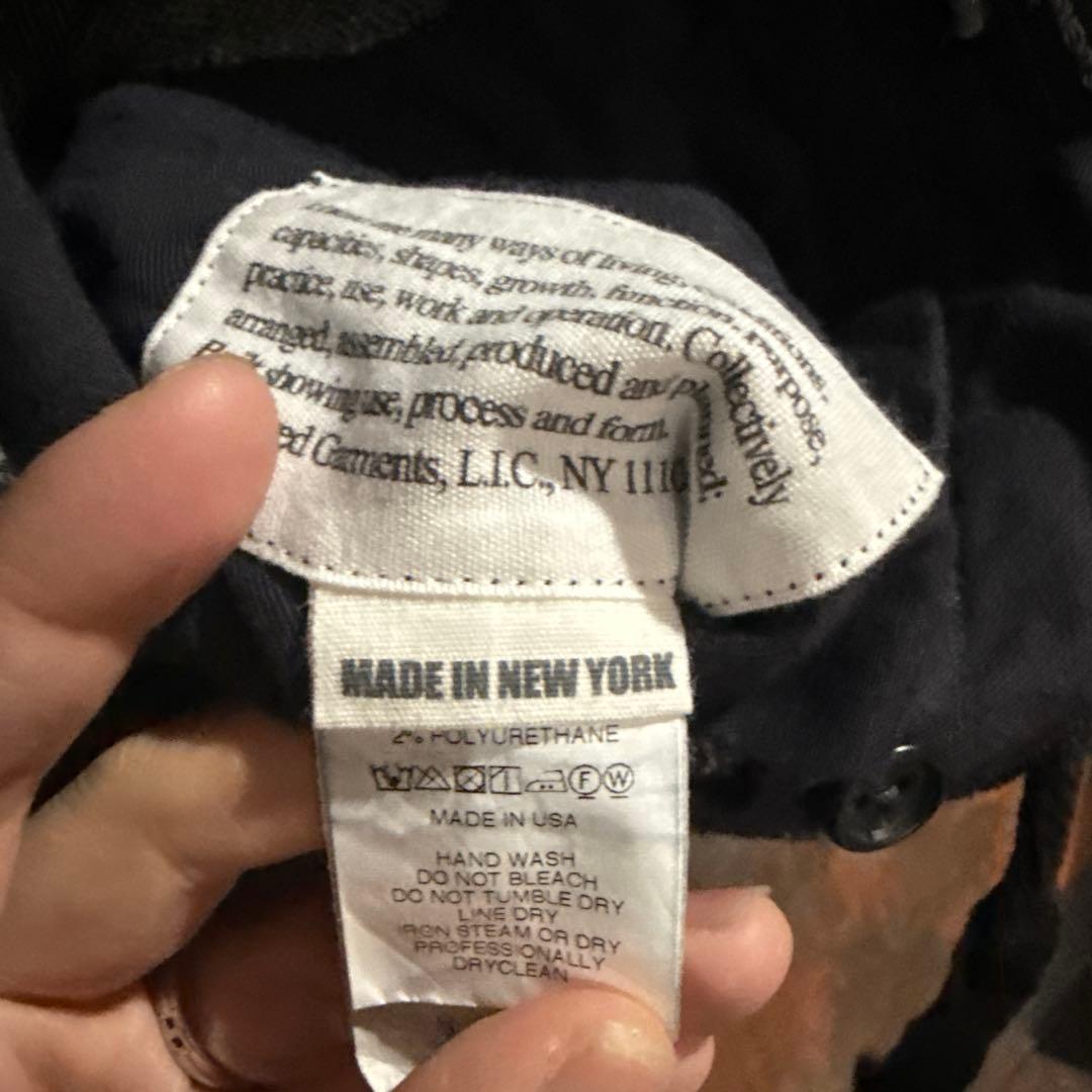 エンジニアドガーメンツ　ヘリンボーン　ウール　カーゴパンツ