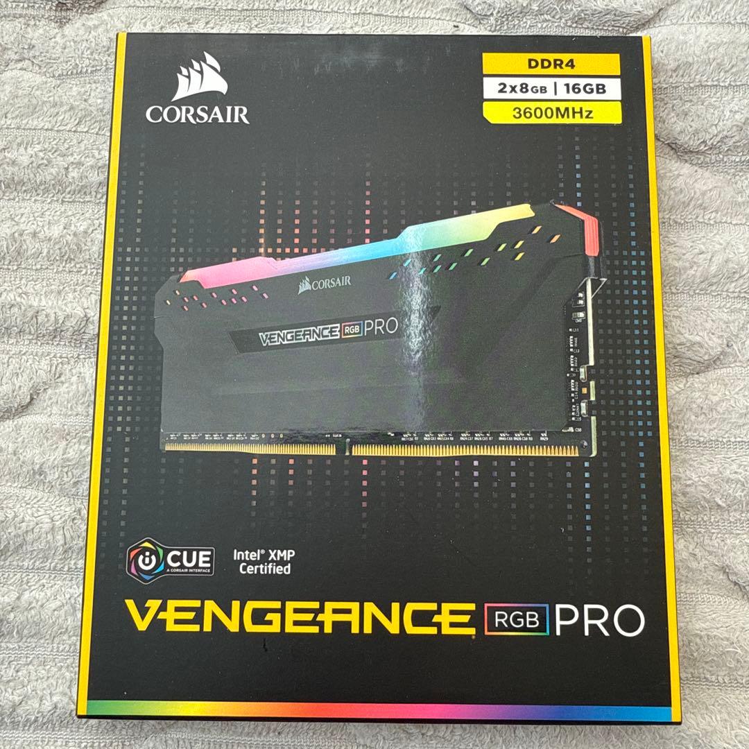 CORSAIR DDR4-3600MHz メモリ VENGEANCE 16GB
