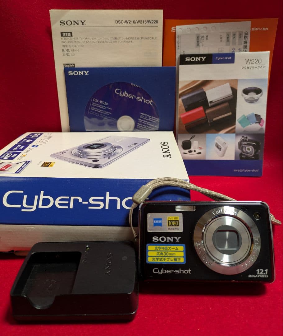 カメラ/ソニー サイバーショットカメラ DSC-W220/デジタルカメラ
