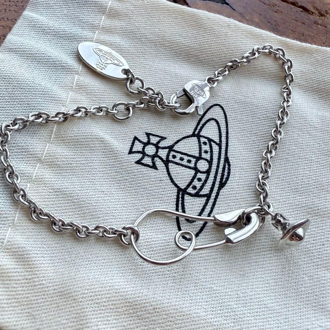 公式完売 VivienneWestwoodミニオーブ/安全ピンブレスレット