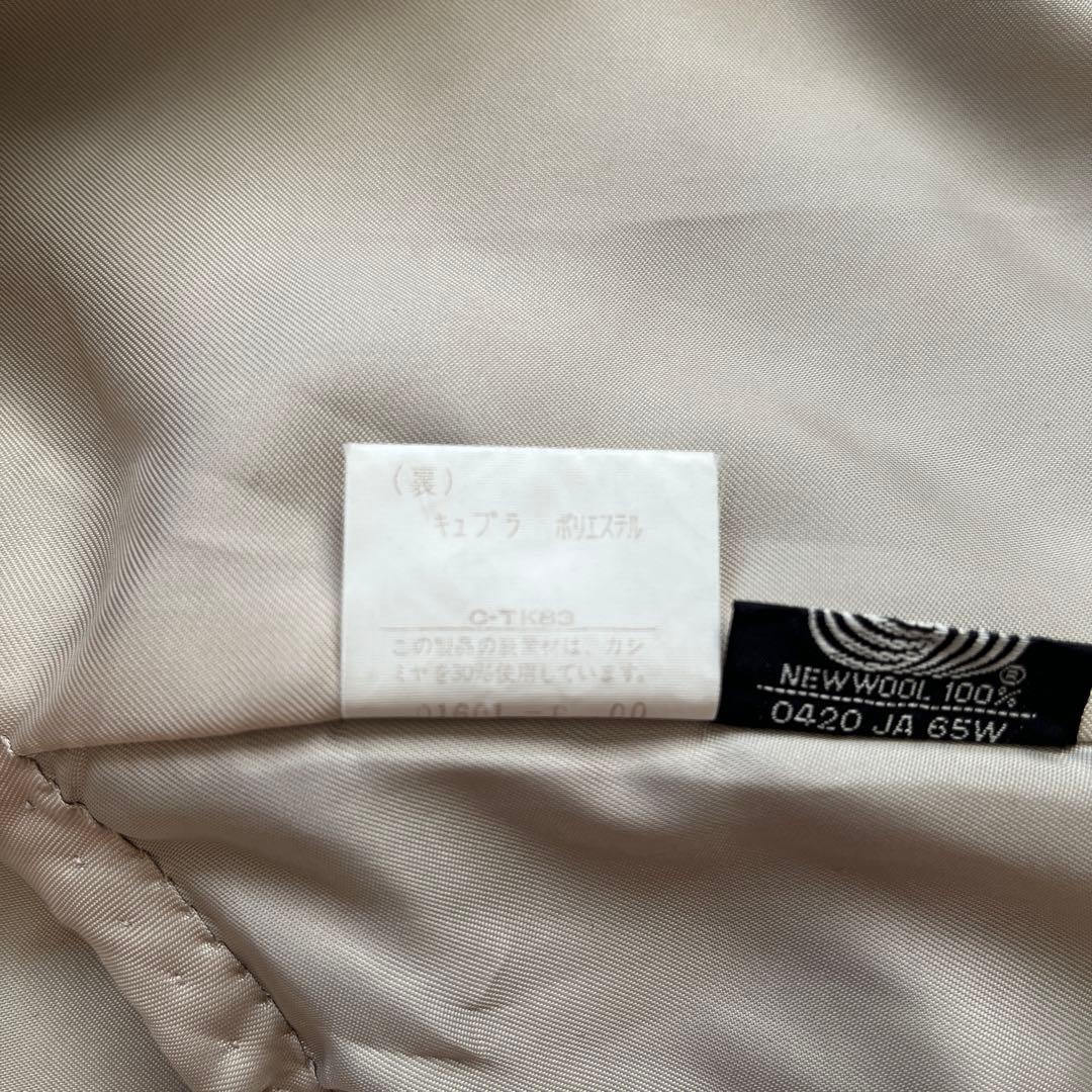 【希少】《BURBERRYS》ダブルブレスト ウール カシミヤ コート