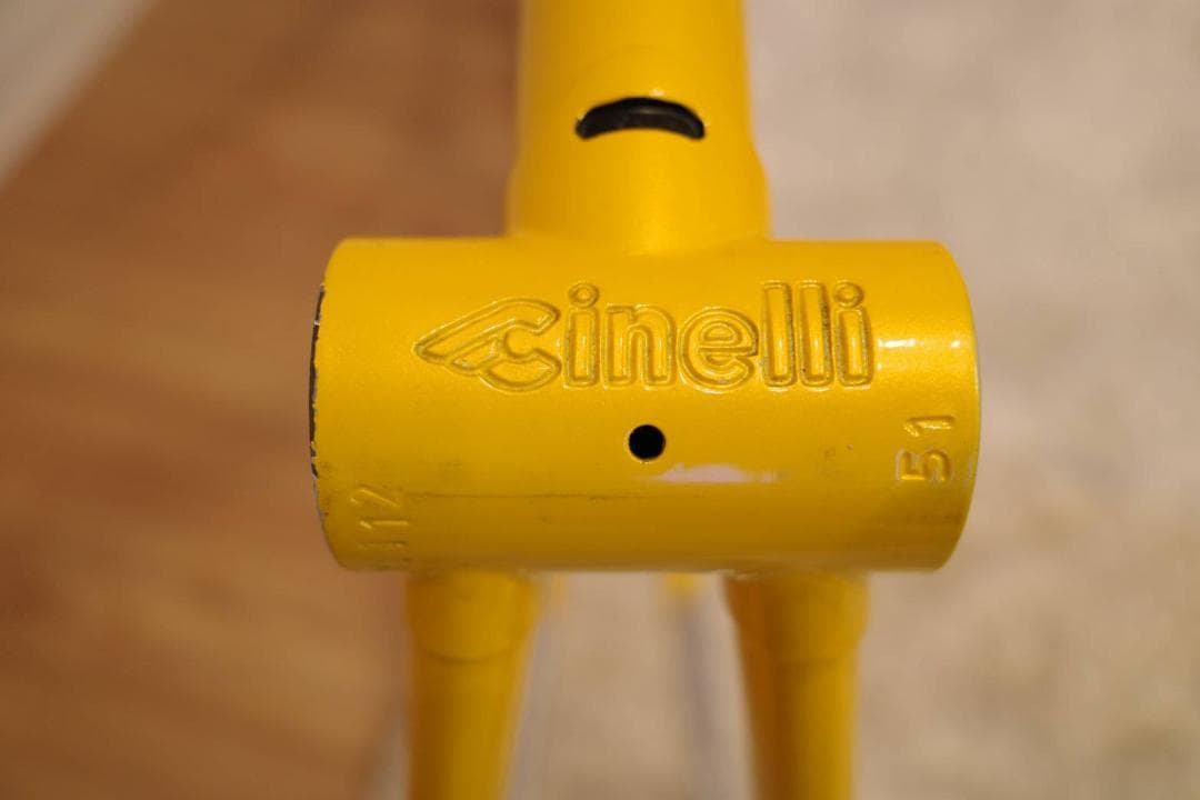 【美品】チネリスーパーコルサ ピスタ 51サイズ フレームセット ピスト